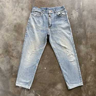 W33x28 Edwin Only Genuine Distressed Faded Denim … - image 1