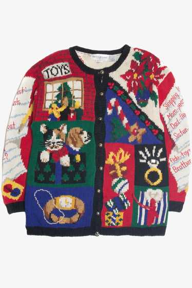 Vintage Ugly Christmas Cardigan 62384