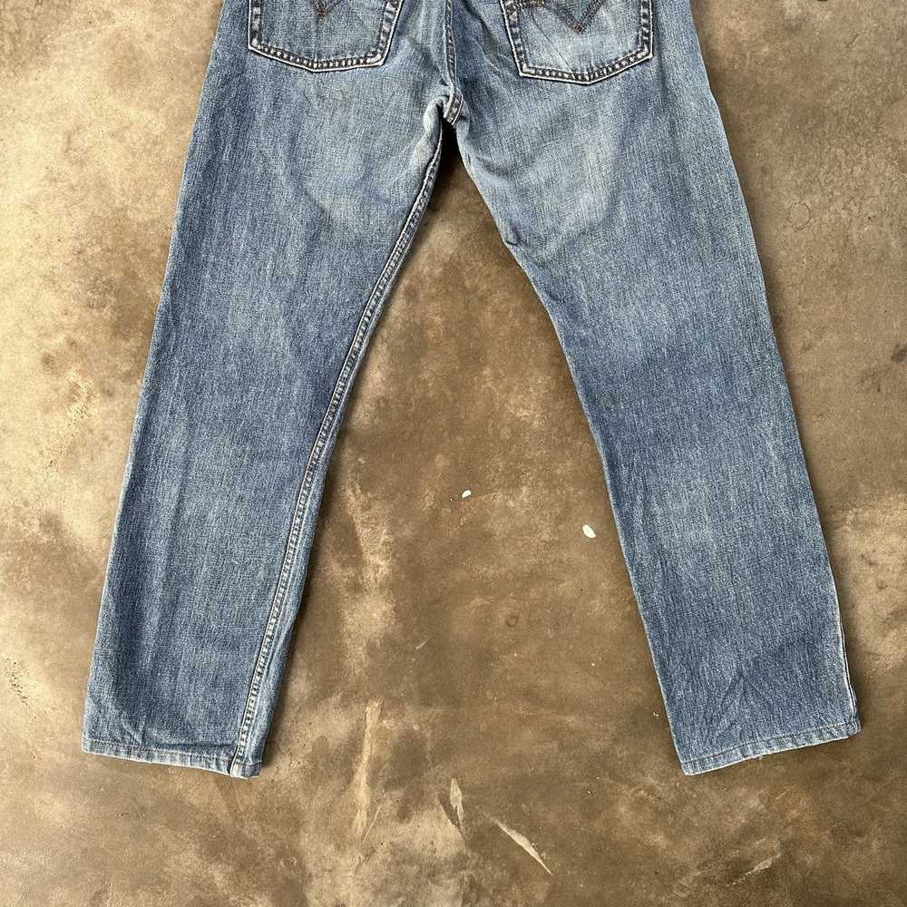 Vintage Levi’s Distressed Faded Sick Denim Jean P… - image 10