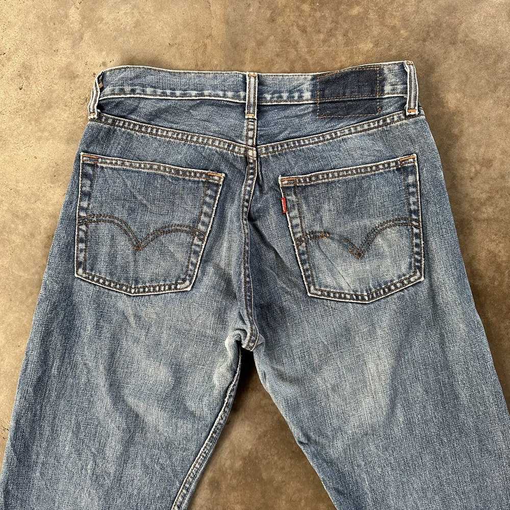 Vintage Levi’s Distressed Faded Sick Denim Jean P… - image 11