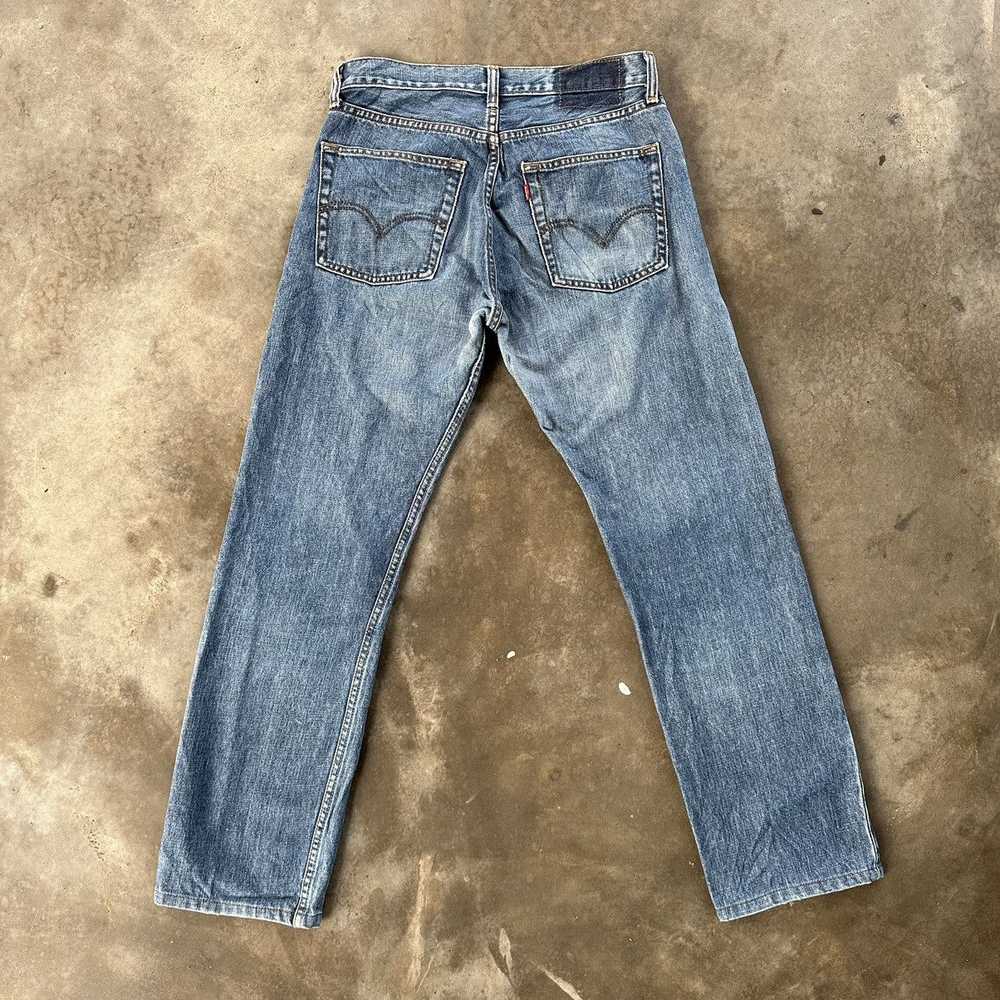 Vintage Levi’s Distressed Faded Sick Denim Jean P… - image 9