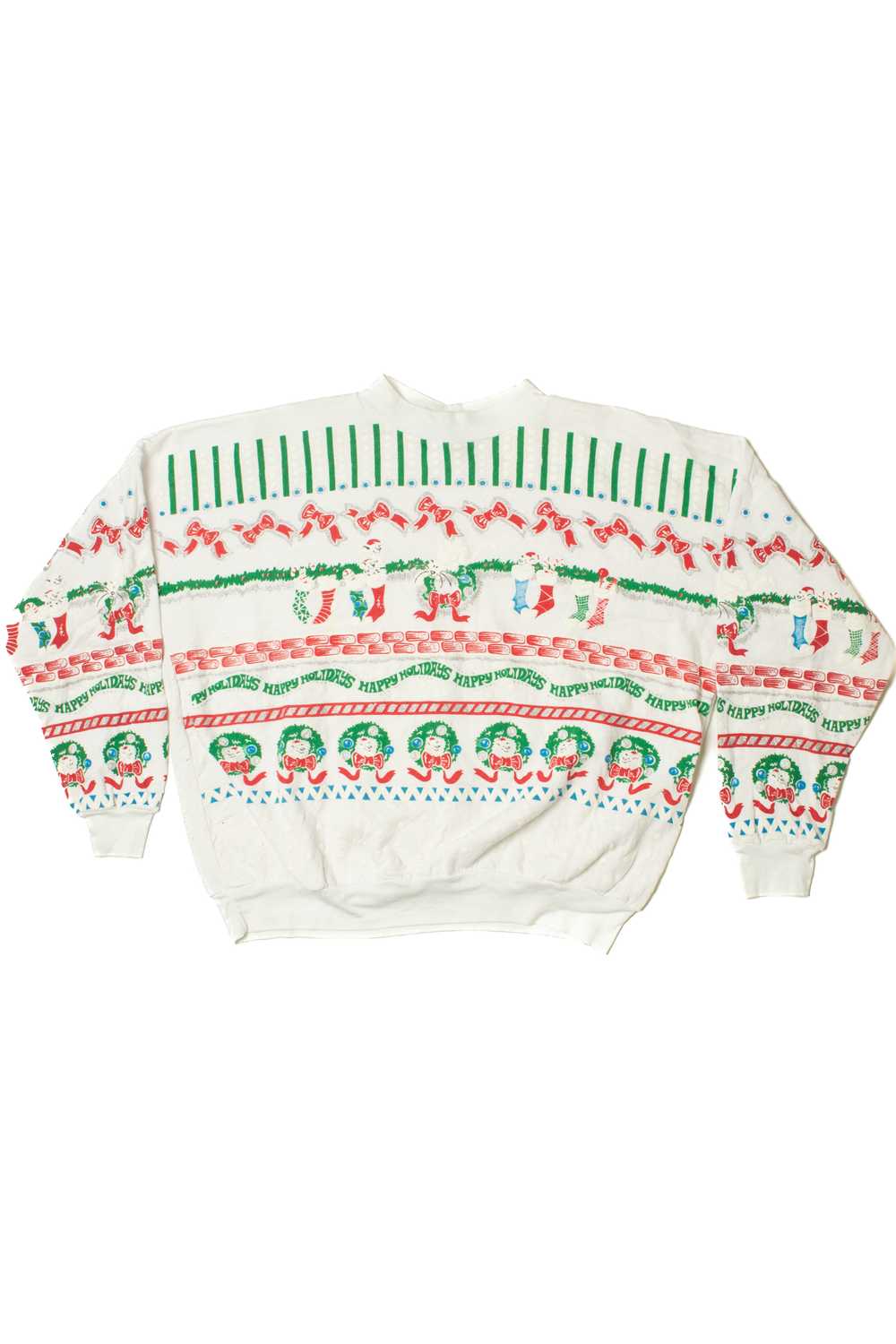 "Happy Holidays" Ugly Christmas Sweatshirt 61503 - image 3