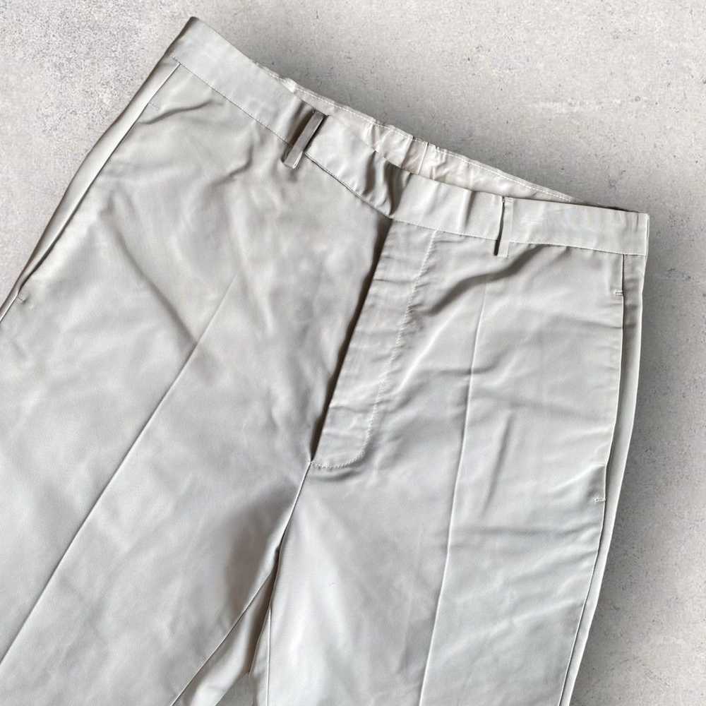 Rick Owens SS19 Babel Oyster Nylon Cropped Pants - image 1