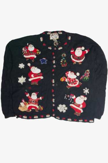 Vintage Black Ugly Christmas Cardigan 59934