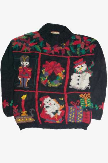 Vintage Black Ugly Christmas Sweater 59923