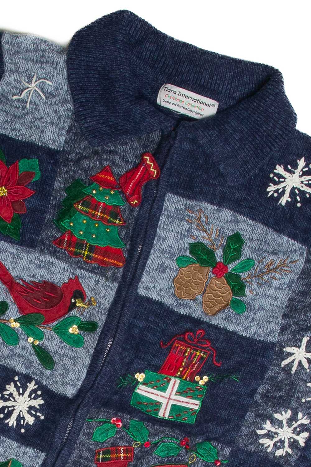 Vintage Ugly Christmas Cardigan 59872 - image 2