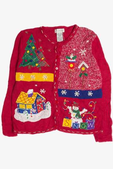 Vintage Red Ugly Christmas Cardigan 59766