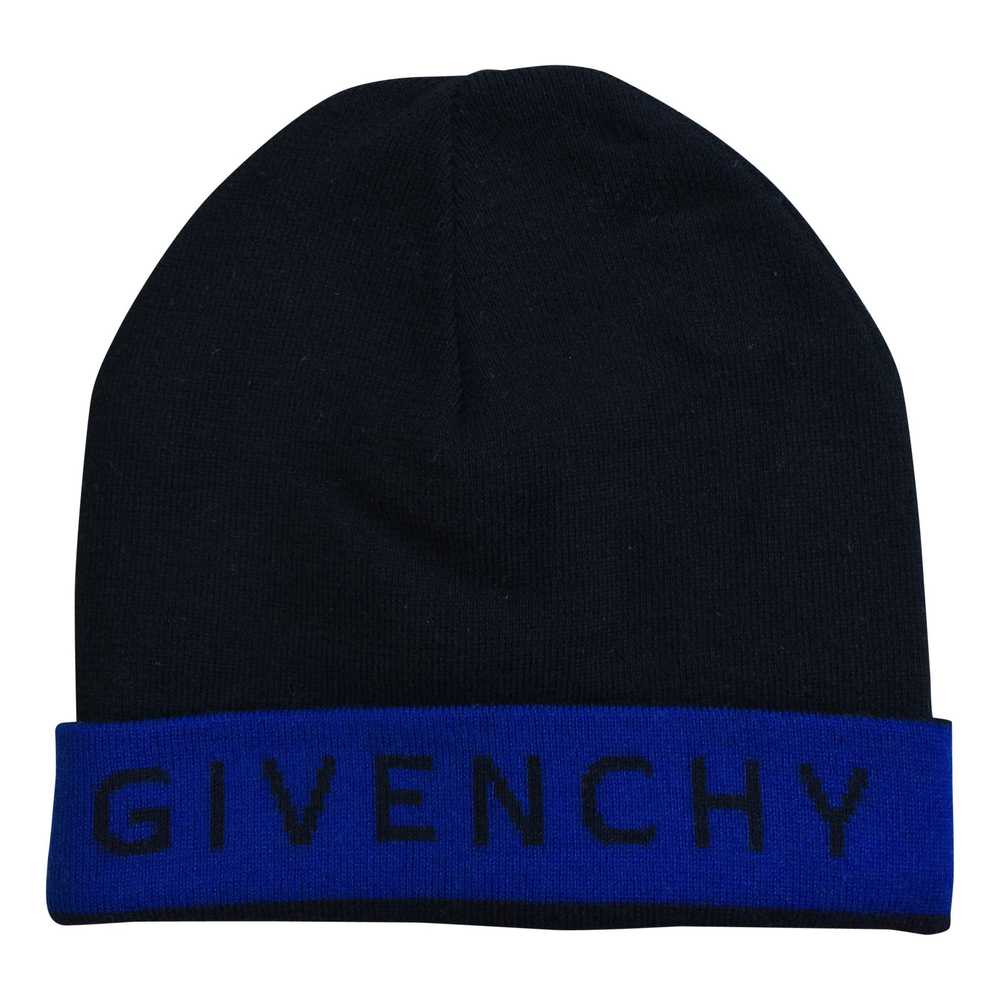 Givenchy Logo Beanie Hat - image 1