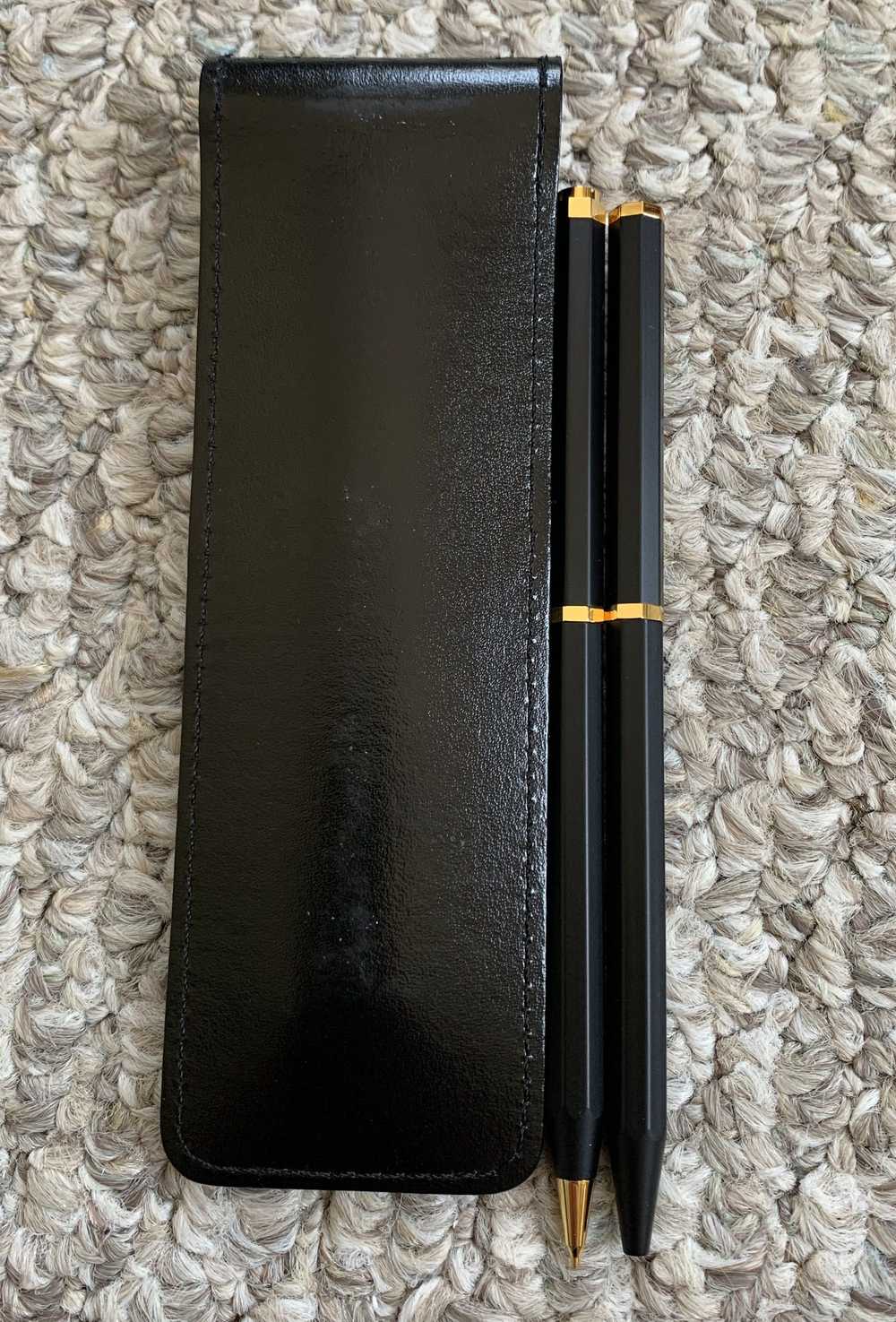 Vintage Givenchy Pen+Pencil Set + Case - image 5