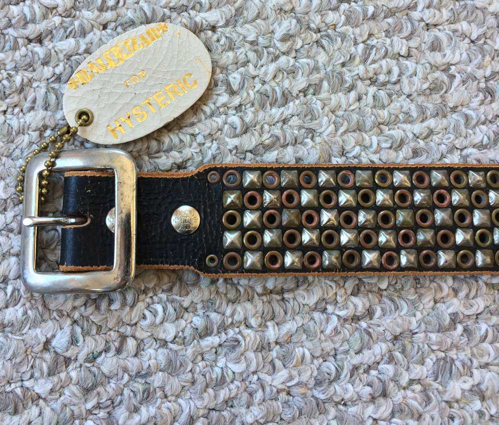 Hysteric Glamour x Baltazar Studded Leather Belt - image 2