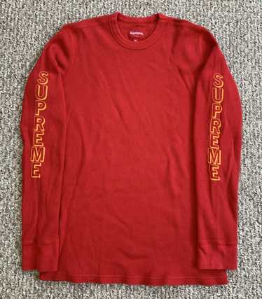 F/W 2015 Supreme Logo Thermal Shirt