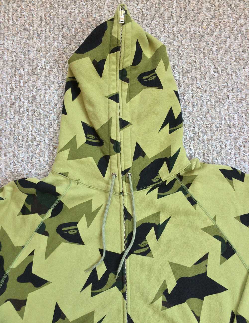 A BATHING APE® OG Bapesta Stars Full Zip Hoodie - image 2