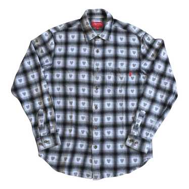 S/S 2016 Supreme Hearts Flannel size small