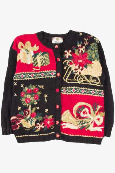 Tiara International Ugly Christmas Cardigan 57022