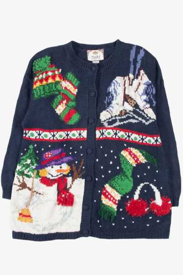 Tiara International Ugly Christmas Cardigan 57044