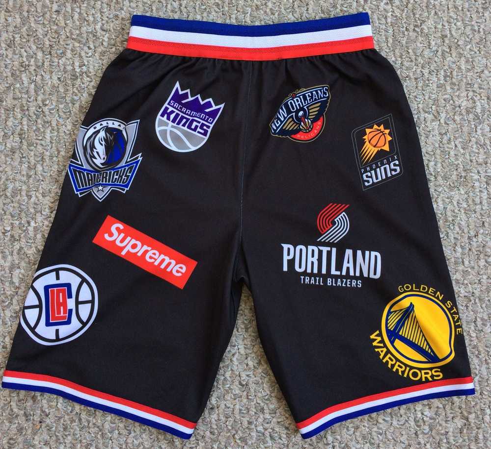 S/S 2018 Supreme x Nike NBA Shorts Small - image 8