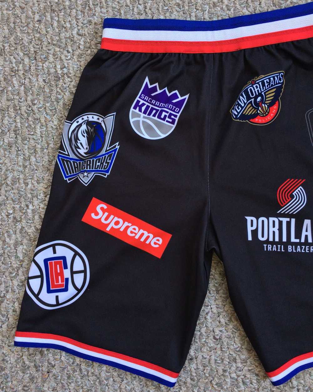 S/S 2018 Supreme x Nike NBA Shorts Small - image 9