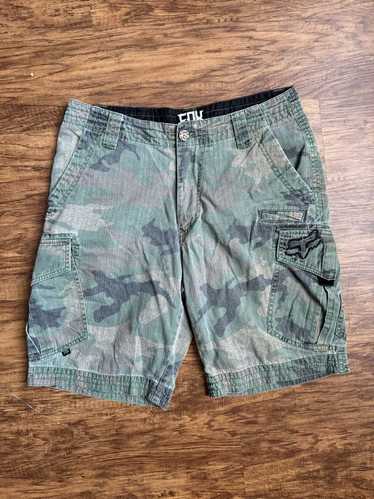 Fox Racing Fox Slambozo Camo Cargo Shorts Size 31 