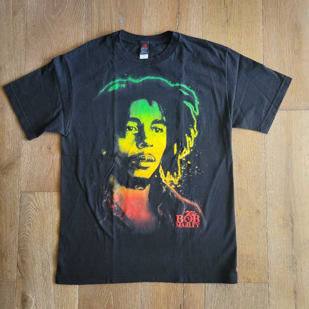 Vintage Vintage Zion Rootswear Bob Marley T Shirt… - image 1