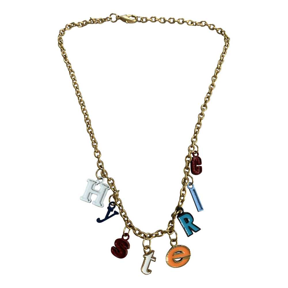 Hysteric Glamour Spellout Charm Necklace - image 1