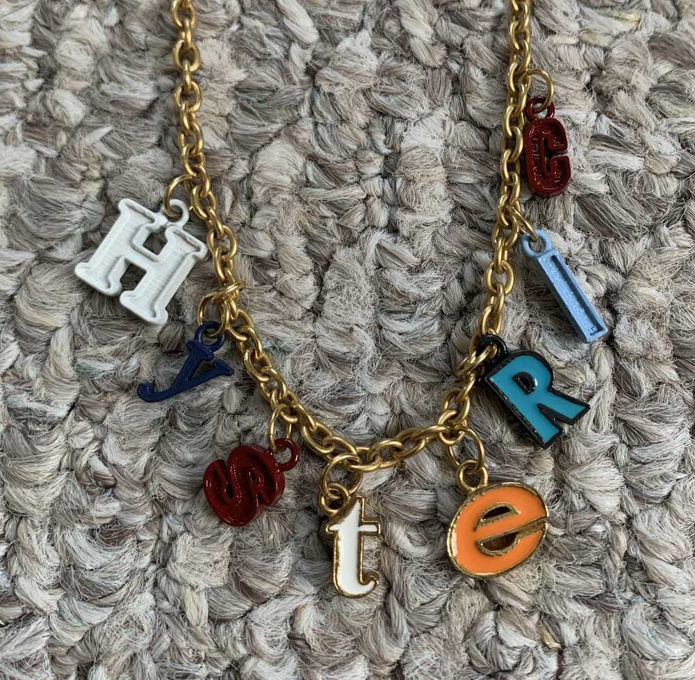 Hysteric Glamour Spellout Charm Necklace - image 2