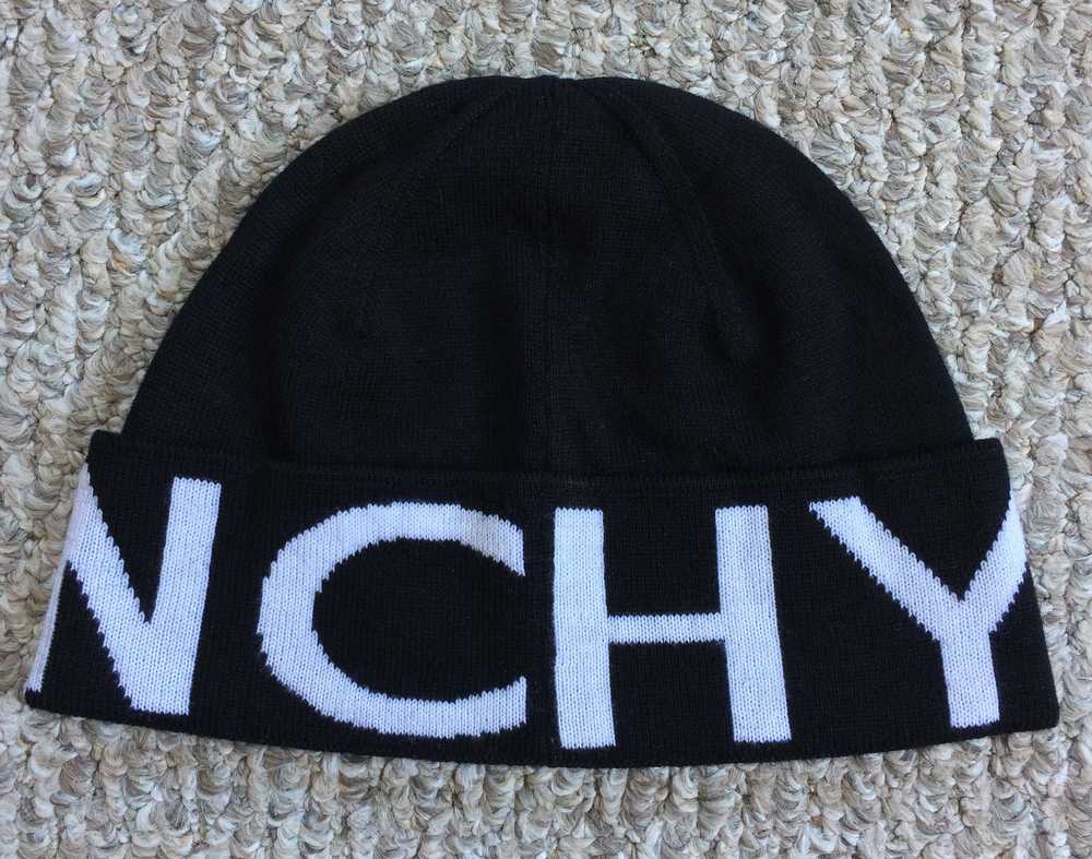 Givenchy Logo Beanie Hat - image 2