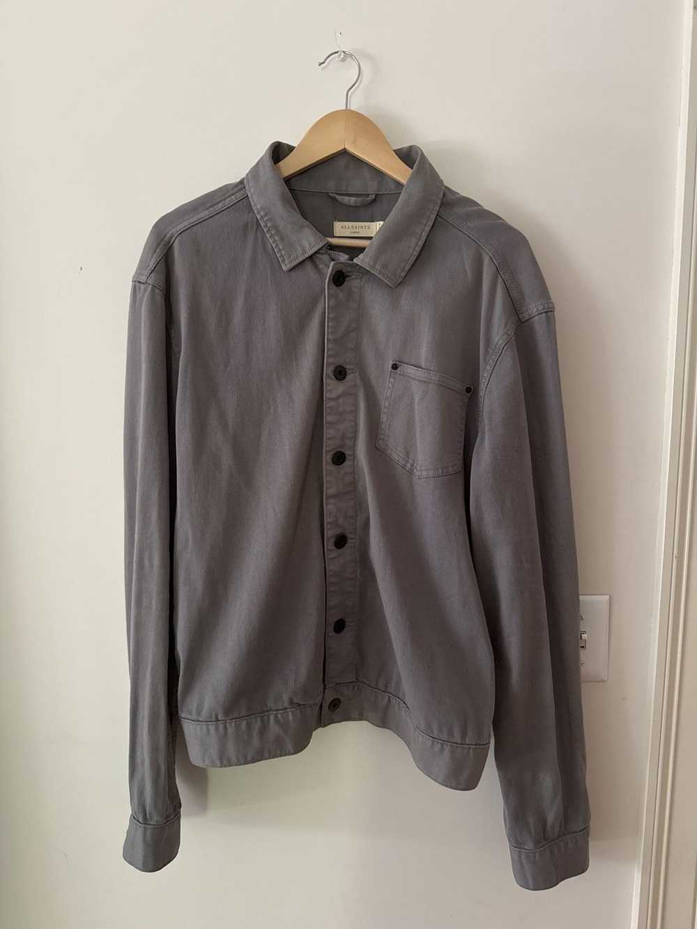 Allsaints Grey Denim Jacket - image 1