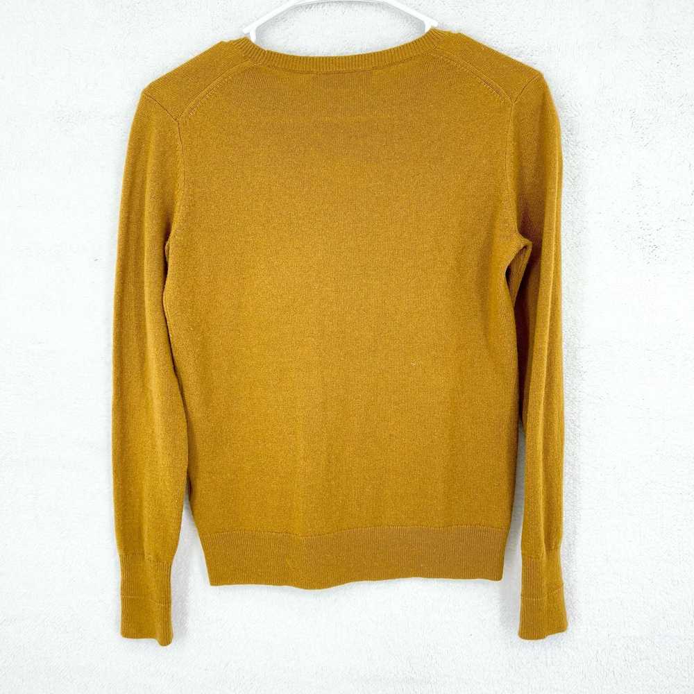 Everlane Everlane Mustard Yellow Crew Neck 100% C… - image 5