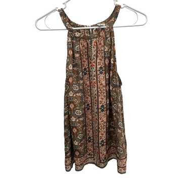 Joie Joie 100% Silk Boho Sleeveless Top - Size M