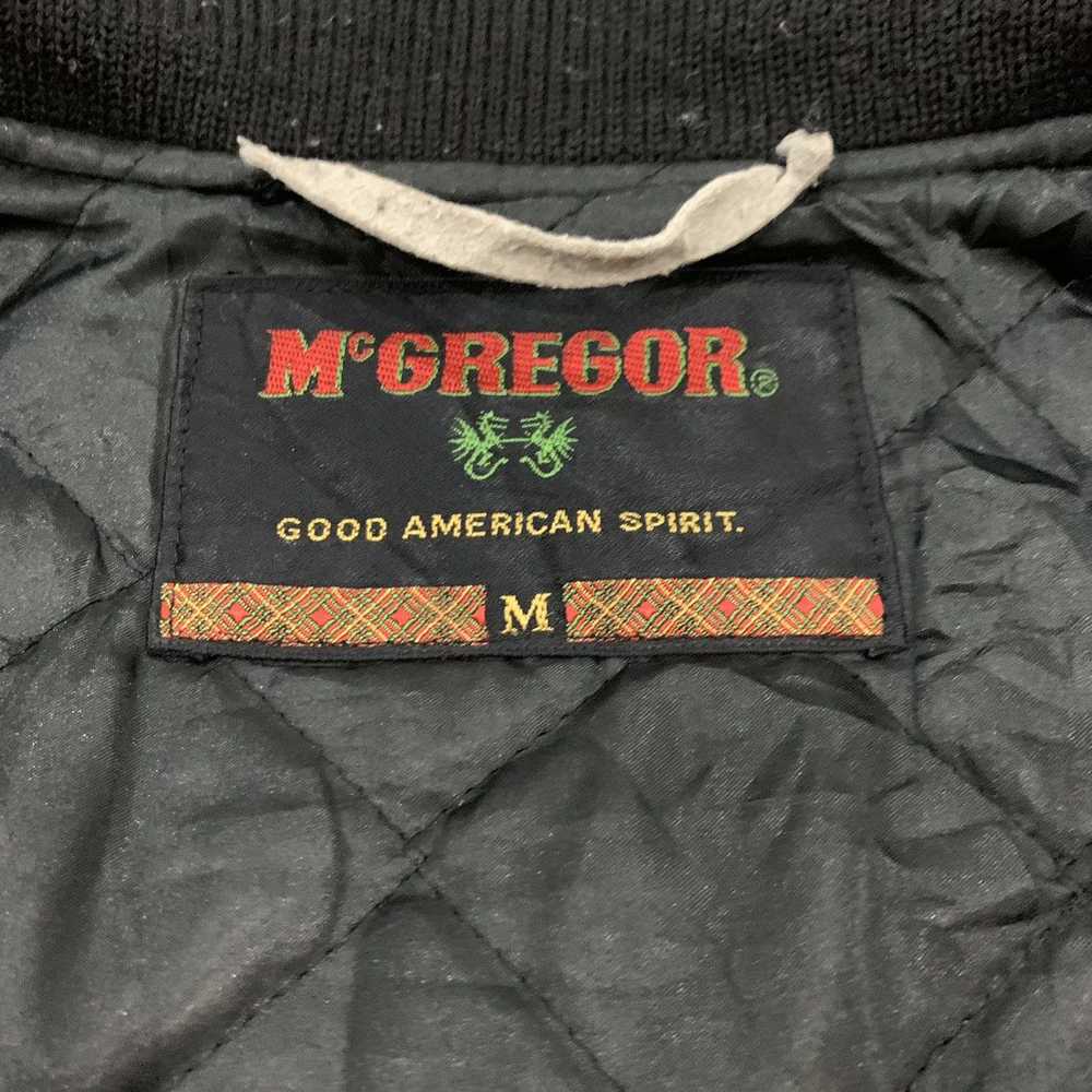 Vintage Mc Gregor Wool Leather Varsity Jacket - image 12