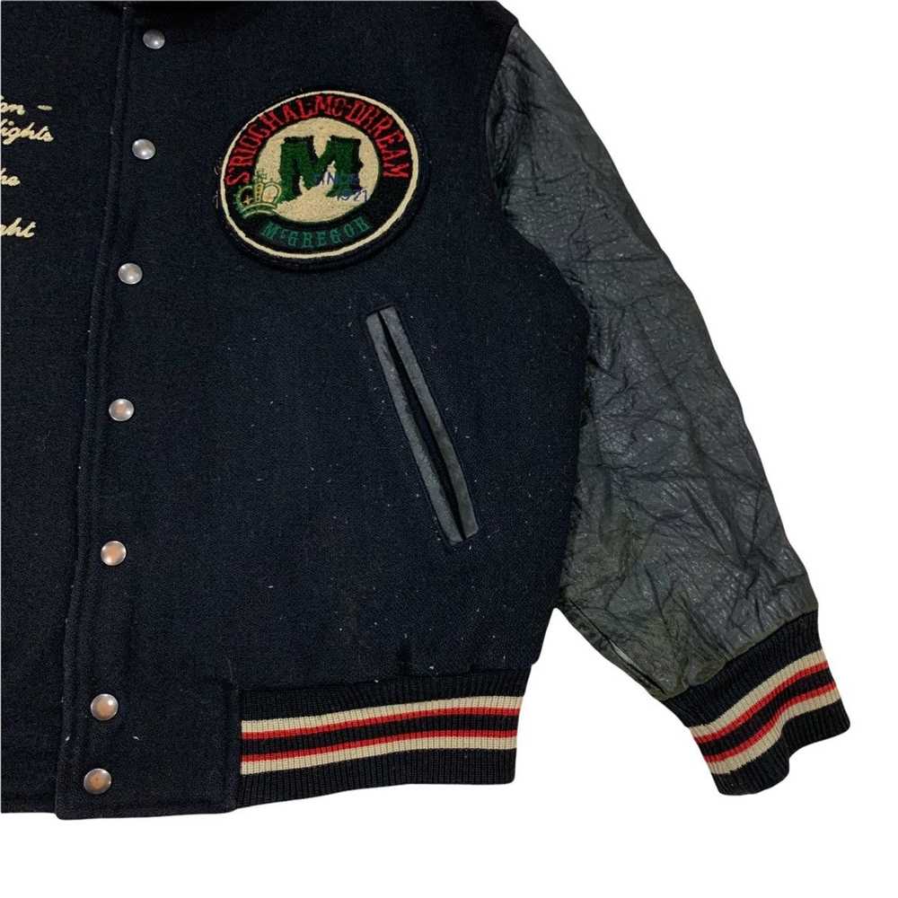 Vintage Mc Gregor Wool Leather Varsity Jacket - image 6