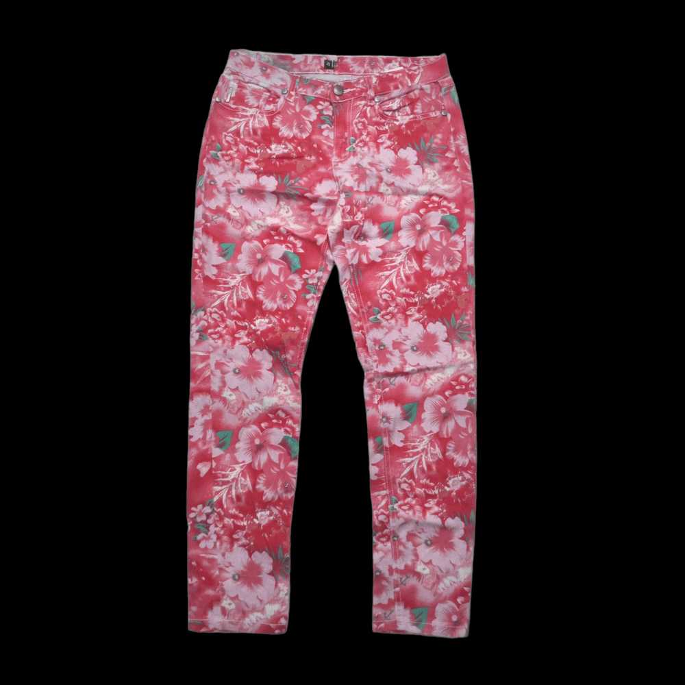 Vintage Just Cavalli Floral Pants - image 1