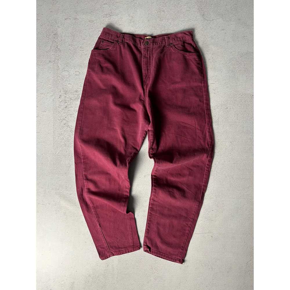 The Unbranded Brand Vintage Red Jeans For Women -… - image 1