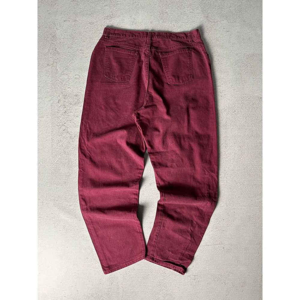 The Unbranded Brand Vintage Red Jeans For Women -… - image 2