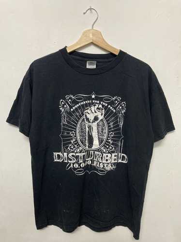 Vintage 2005 Disturbed 10000 Fists T-shirt