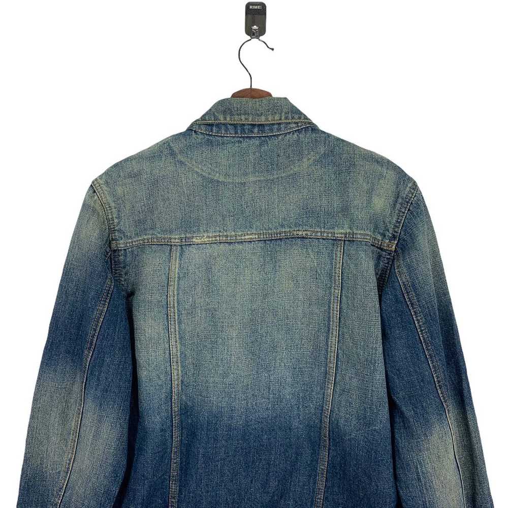 VINTAGE DSQUARED2 DENIM DISTRESSED JACKET - image 10