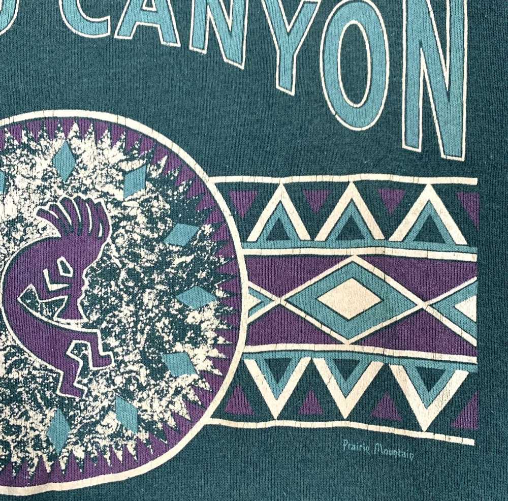 Vintage 90s FruitOfTheLoom Grand Canyon Crewneck … - image 3