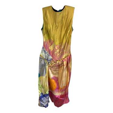 John Galliano Silk mid-length dress - image 1