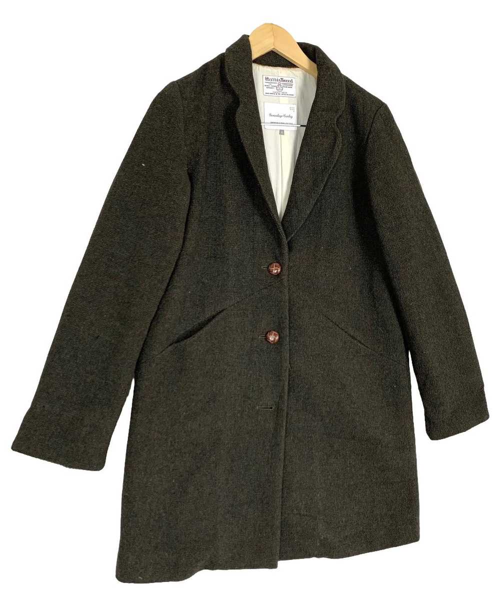 Vintage Harris Tweed X Sevenday Sunday Coat Jacket - image 3