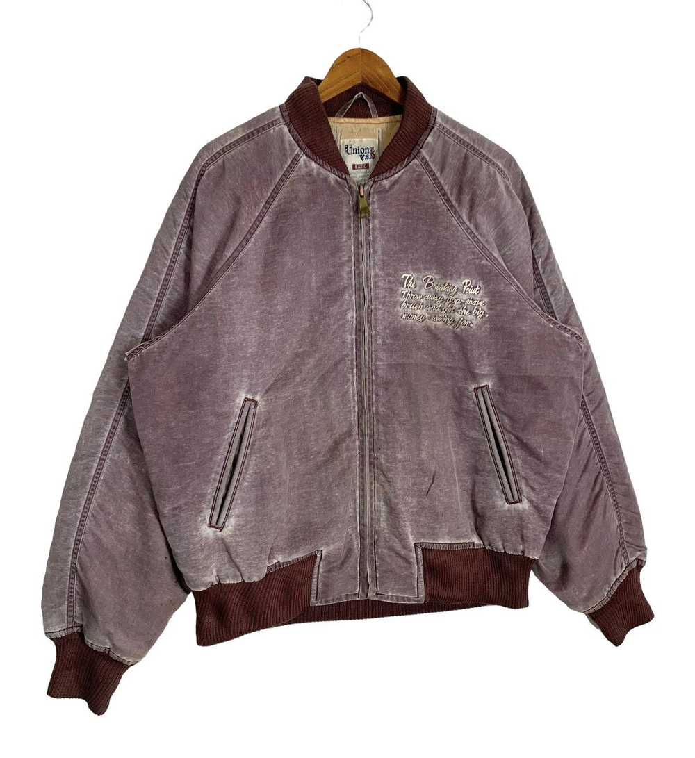 Vintage 90s Union Bay Power UBS Bomber Jacket - image 4