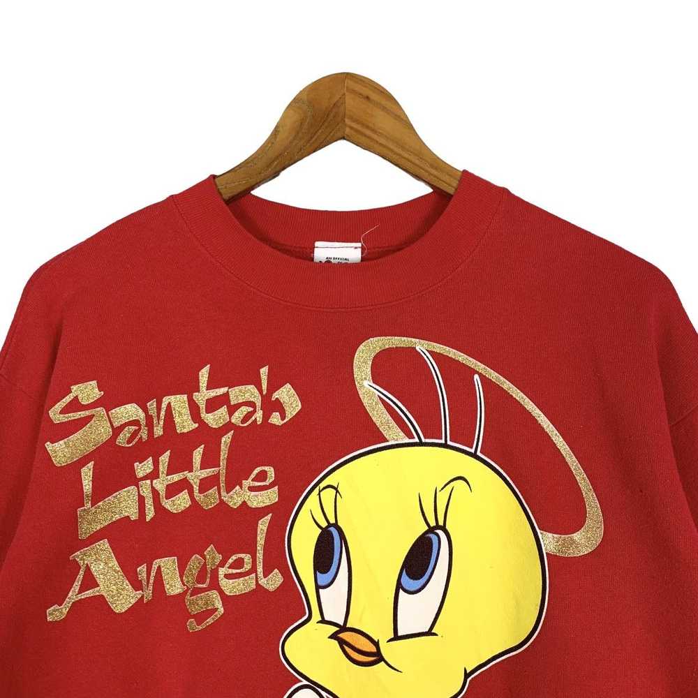 Vintage - Vtg Looney Tunes Tweety Bird Santa Litt… - image 2