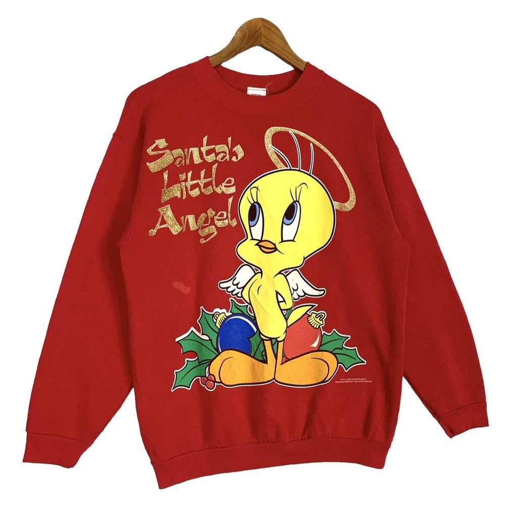 Vintage - Vtg Looney Tunes Tweety Bird Santa Litt… - image 3