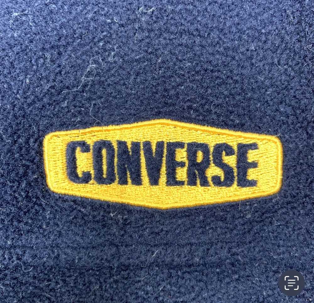 Vintage Converse All Star Fleece Zip Up Light Jac… - image 10