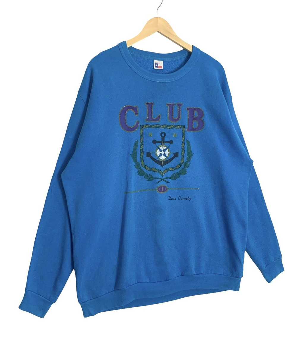 Vintage All Texas T’S Club Door Country CrewNeck … - image 3