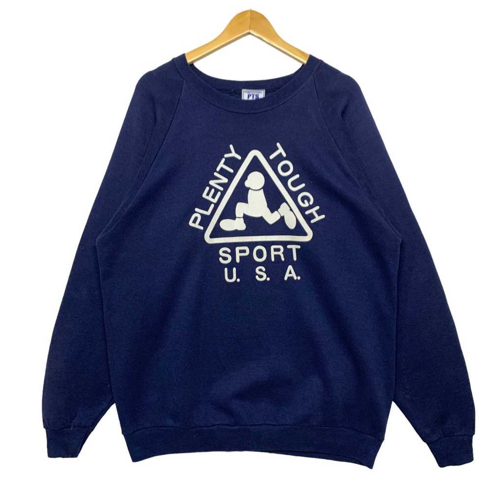 Vintage Plenty Tough Sport Usa Crewneck Sweatshirt - image 1