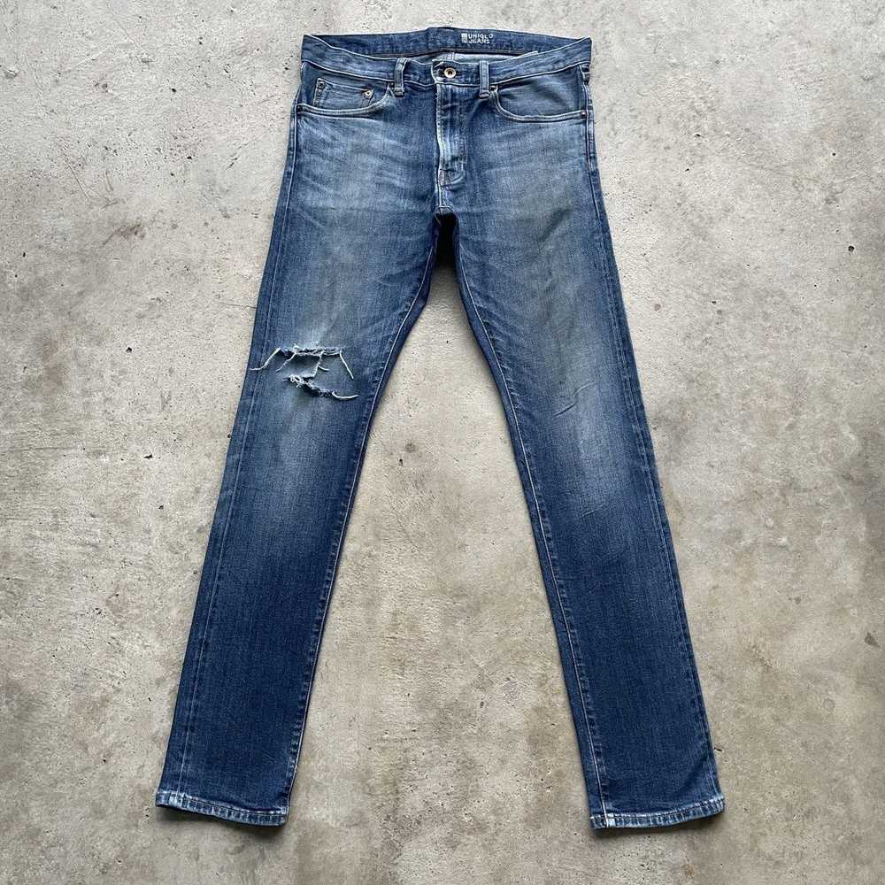 Japanese Brand - Vintage Selvedge Japanese Distre… - image 1