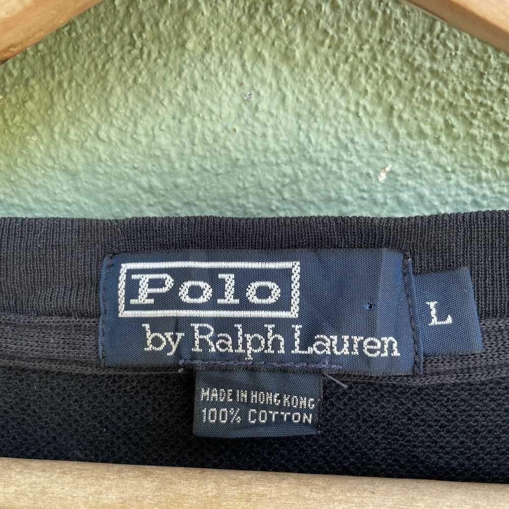 Vintage Polo Ralph Lauren Crewneck Long Sleeve Sh… - image 6