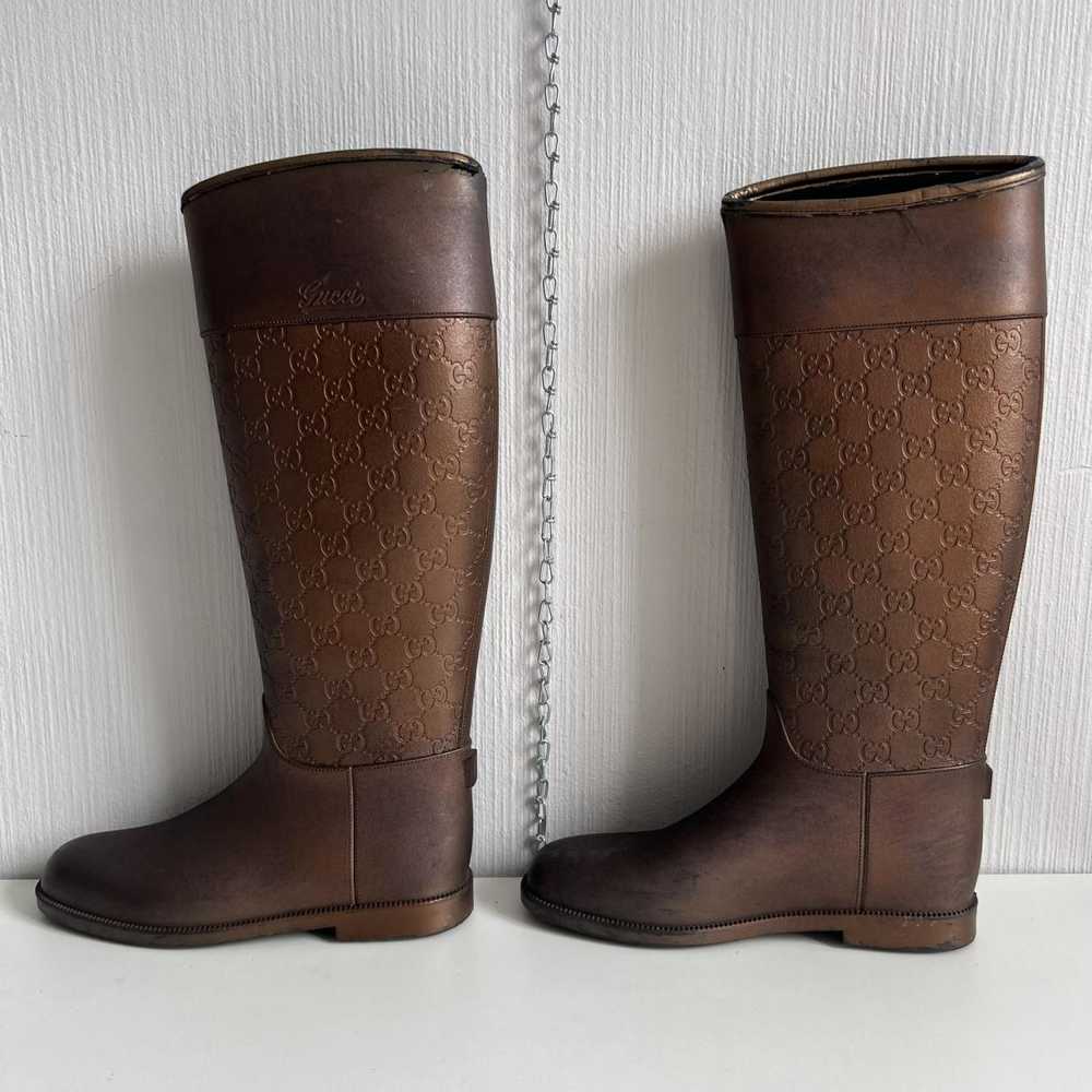 GUCCI Wellington boots - image 7