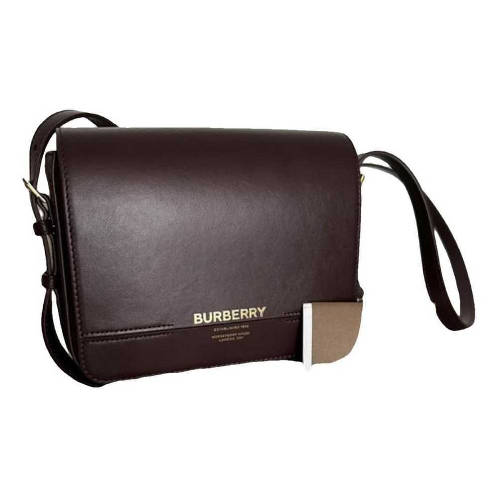 Burberry Grace leather crossbody bag - image 1