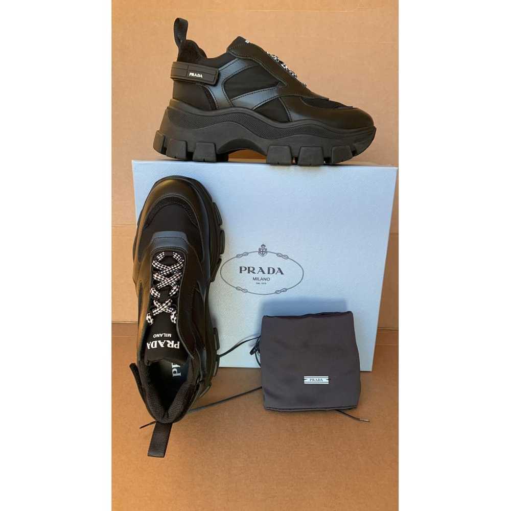 Prada Cloudbust Thunder leather trainers - image 5